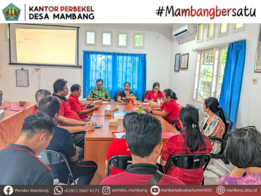 KEGIATAN RAPAT MENGENAI MINILOK PERCEPATAN PENURUNAN STUNTING