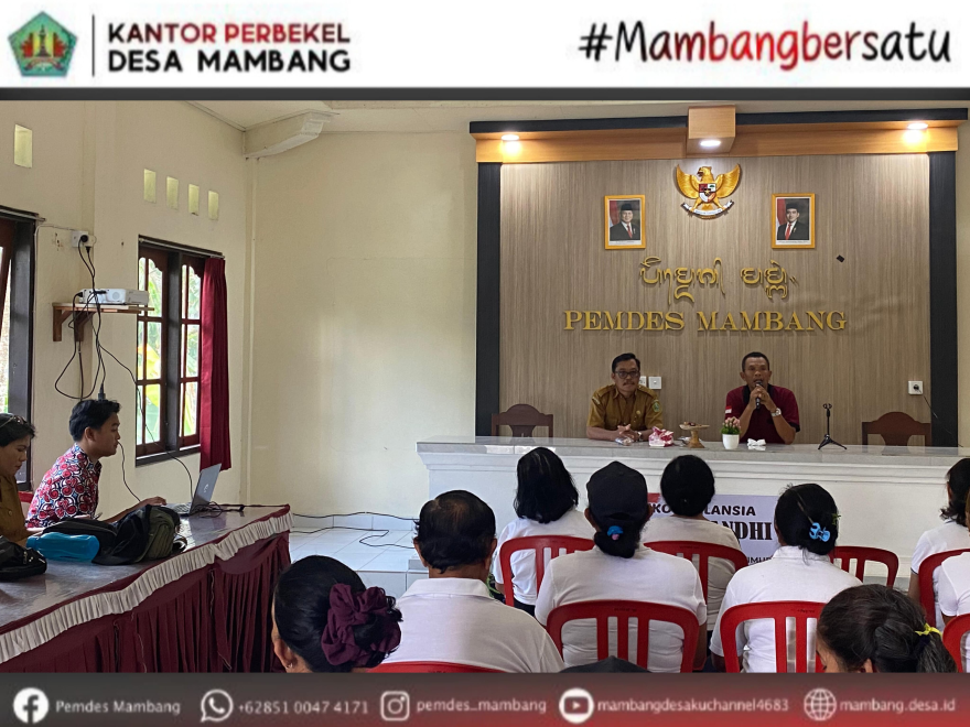 KEGIATAN SEKOLAH LANSIA
