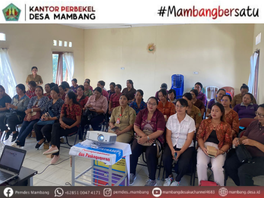 PEMBINAAN  POKTAN BKB TP PKK DESA MAMBANG