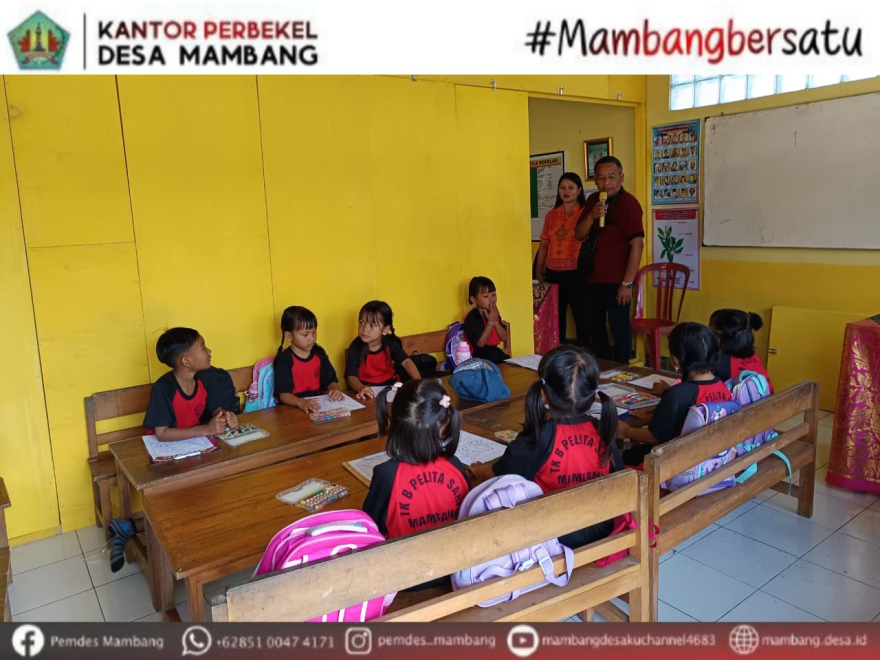KEGIATAN LOMBA MEWARNAI PAUD DAN TK YAYASAN PELITA SARI DESA MAMBANG PERAYAAN HUT RI KE 80